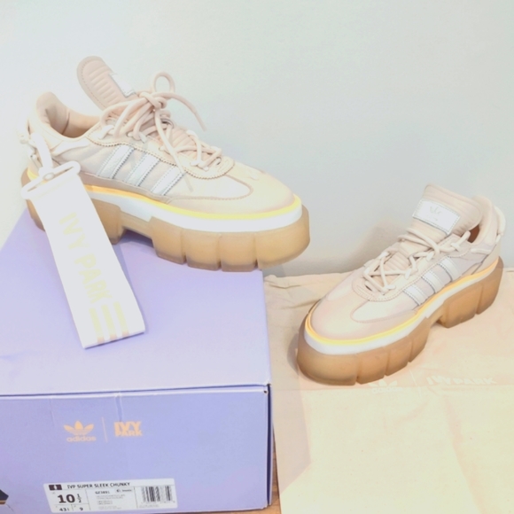 adidas Shoes - Adidas ivy park super sleek chunky beyonce beige w/ box, dust bag 10.5